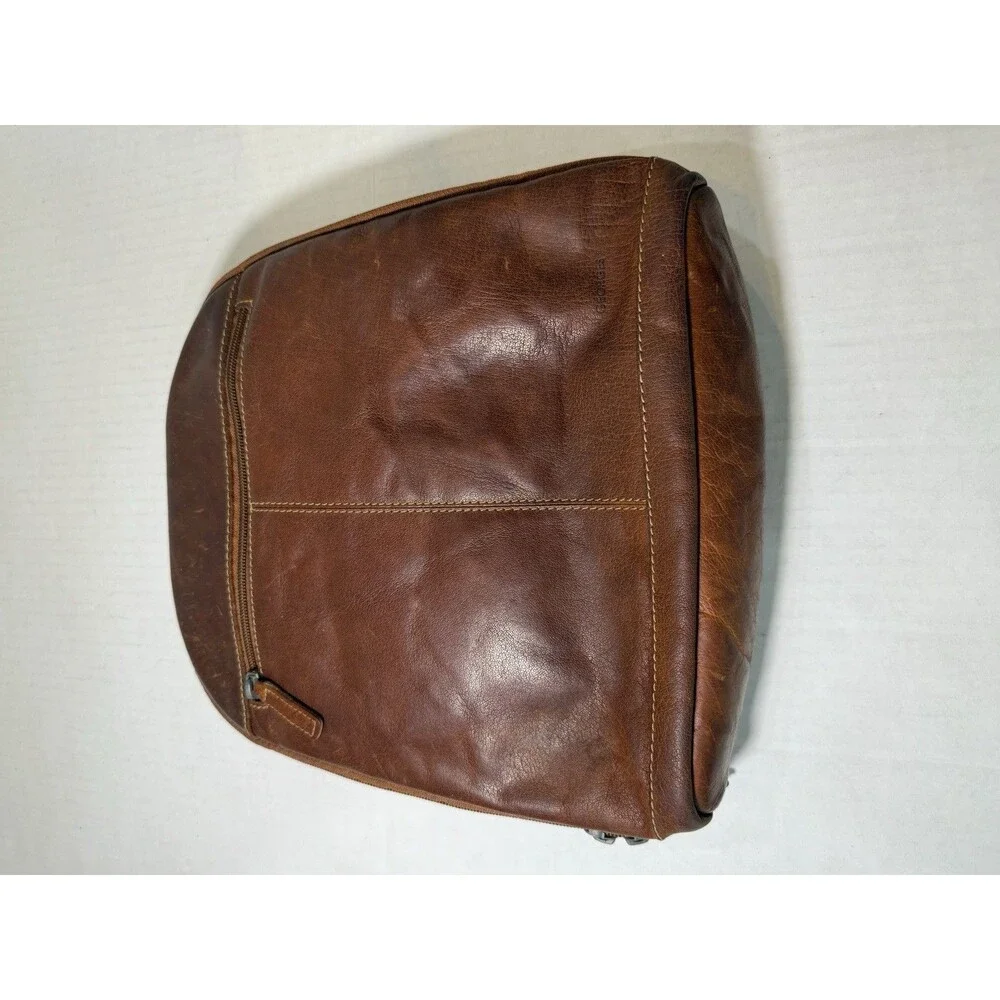 Jack Georges Voyager Convertable Crossbody Leather Bag Messenger American